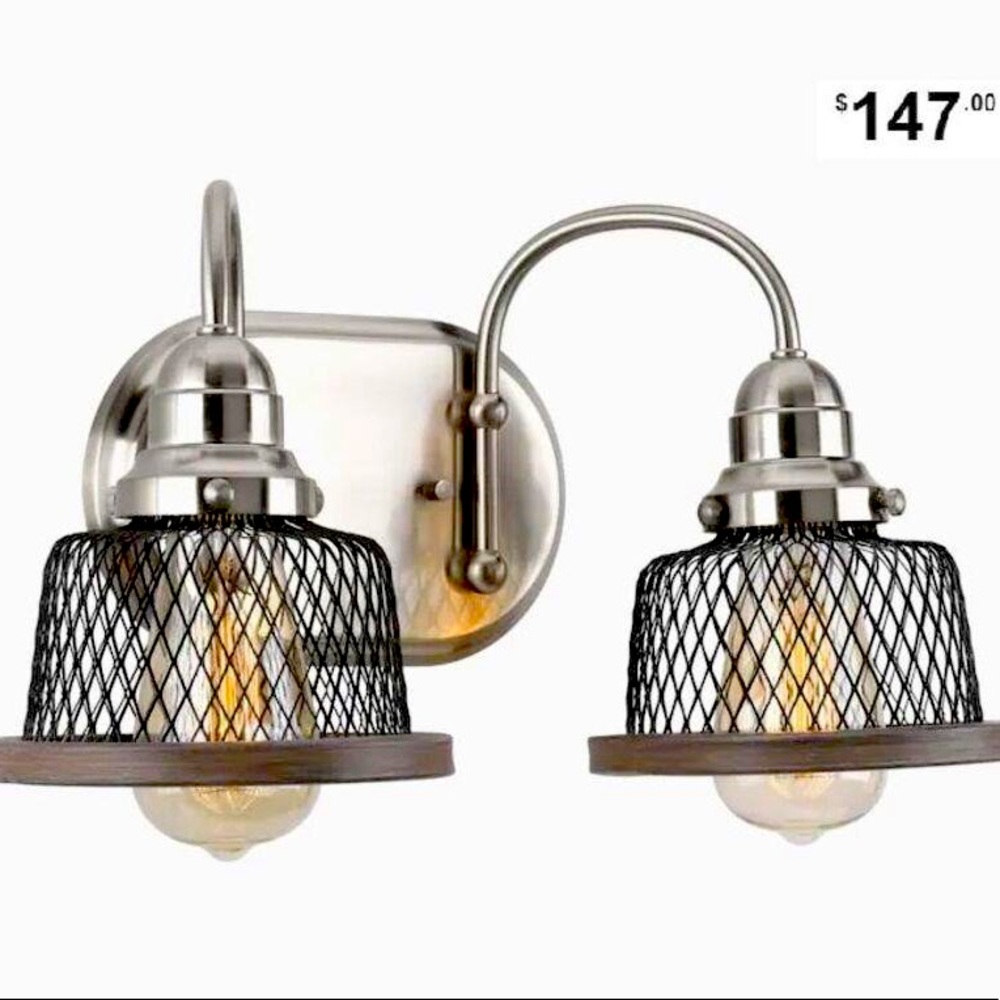 Progress Lighting Tilley 2 Light Bath Fixture NIB